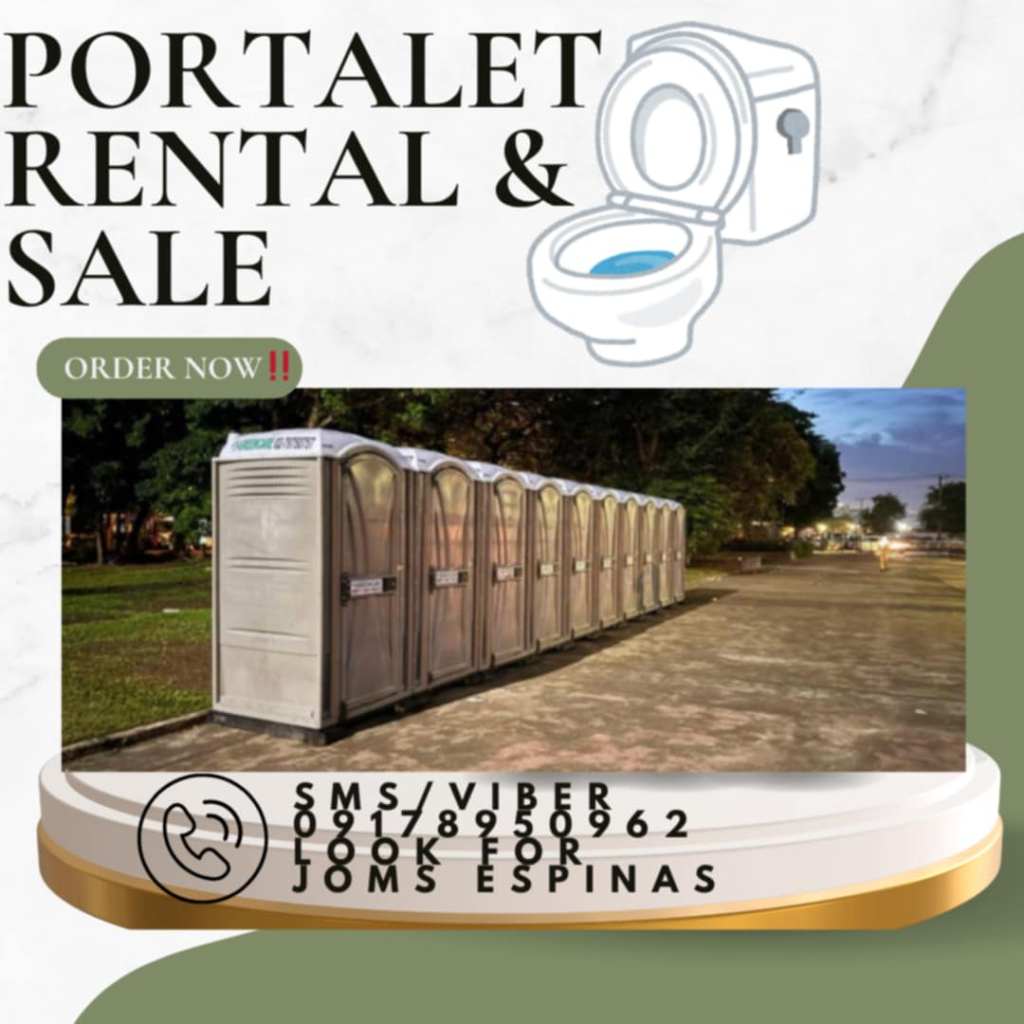 Portalet for rent Metro Manila – daily, weekly, monthly rental options